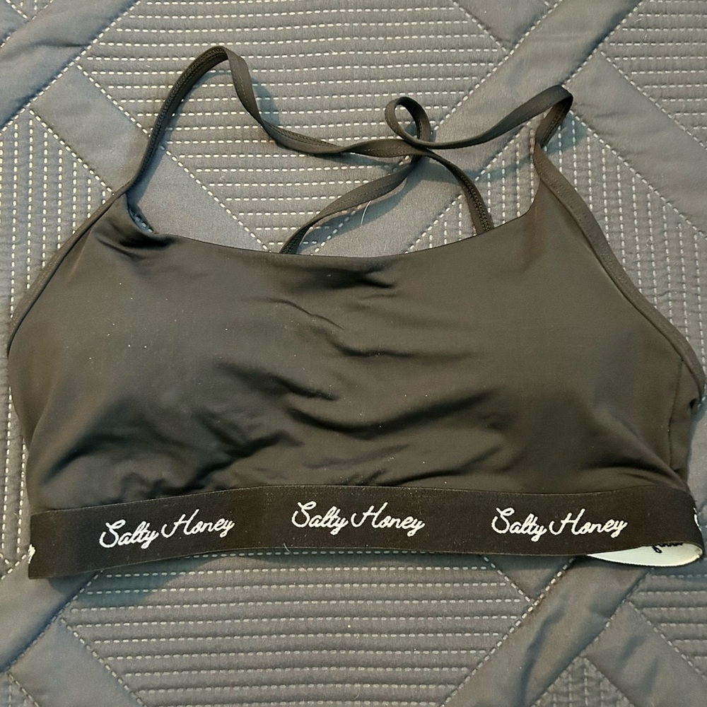 Black Bralette Salty Honey